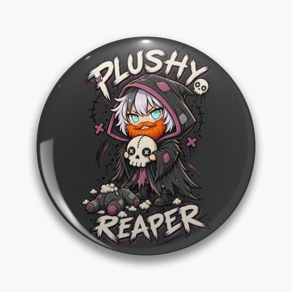Item preview, Plushy Reaper - The Reaper with the Orange Beard designed and sold by JonelCrafts.