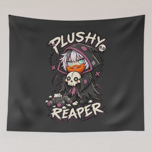 Item preview, Plushy Reaper - The Reaper with the Orange Beard designed and sold by JonelCrafts.