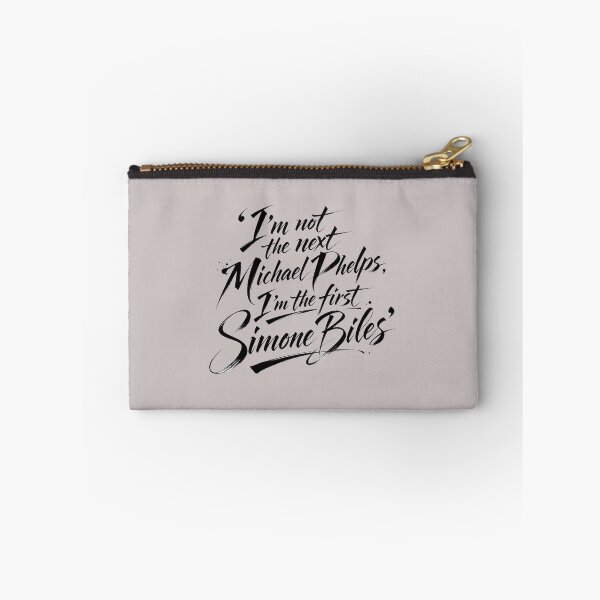 Item preview, First Simone Biles Empowerment Quote Typography Design designed and sold by ManggaeJM.