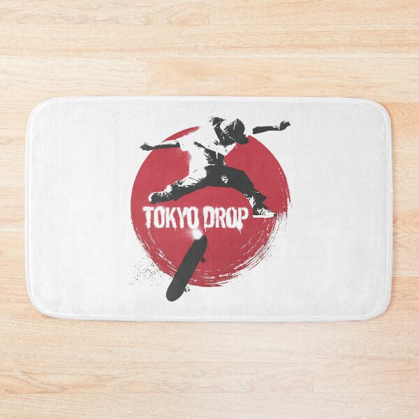 Item preview, Extreme Skateboarder Performing High Kickflip Urban Stencil designed and sold by EdvvinStudios.