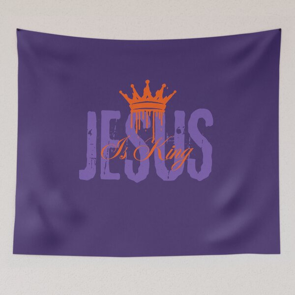 Item preview, Jesus Is King - Christianity Easter Inspo Quotes  - Gift Ideas For Men designed and sold by Doiemacreations.