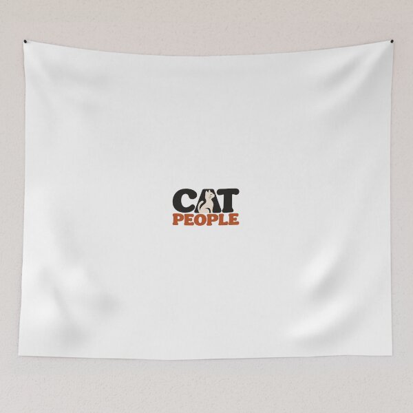 Item preview, Cat People Minimal Pet Design designed and sold by FunPurchase.