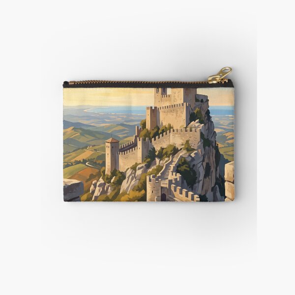 Item preview, San Marino Vintage Travel Art – Guaita Fortress & Mount Titano designed and sold by Bomax121.