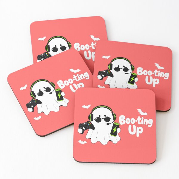 Item preview, Boo-ting Up Gamer Ghost | Glam Halloween Design designed and sold by MOCH- ART.
