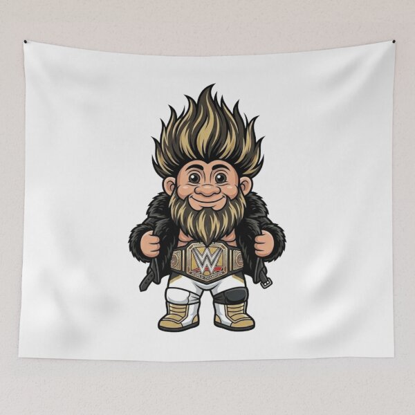 Item preview, Seth Rollins Troll Doll Gnome designed and sold by Bad-Decisions-Designs.