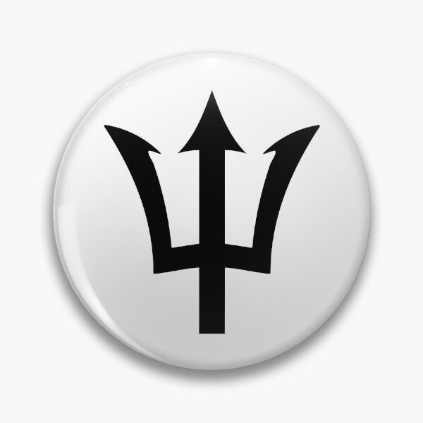 Item preview, Barbados National BB Flag Emblem designed and sold by shitpostee.