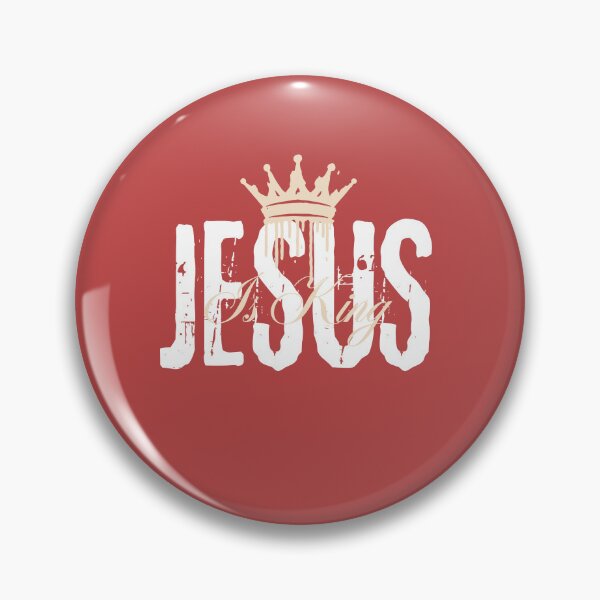 Item preview, Jesus Is King - Spirituality Inspo Quotes  - Gift Ideas For Women - Retro Red designed and sold by Doiemacreations.