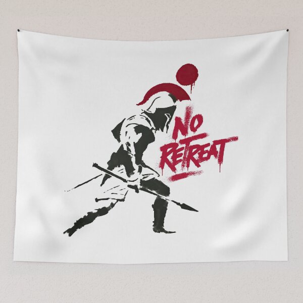 Item preview, Ancient Spartan Hoplite Elite Vanguard Spray Canvas designed and sold by EdvvinStudios.