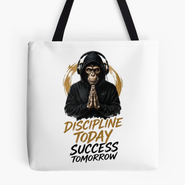 Item preview, Discipline Today Success Tomorrow Monkey Streetwear Design designed and sold by TCDesigne.