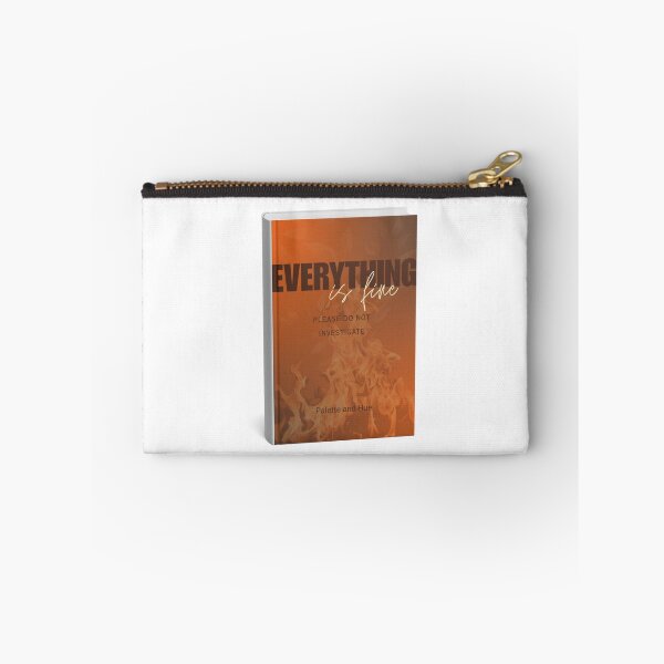 Item preview, Everything Is Fine – Please Do Not Investigate Funny Design Sticker designed and sold by Palette & Hue.