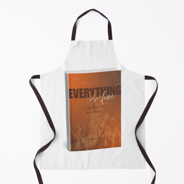 Item preview, Everything Is Fine – Please Do Not Investigate Funny Design Sticker designed and sold by Palette & Hue.