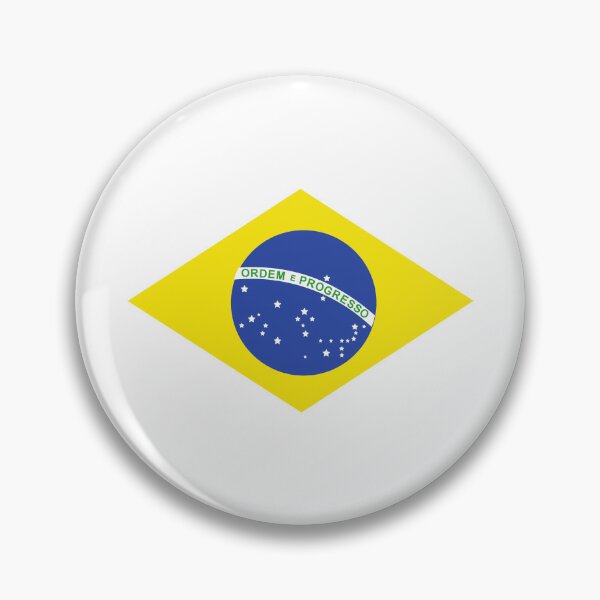 Artikelvorschau, Nationalflagge Brasiliens (BR) Emblem entworfen und verkauft von shitpostee.