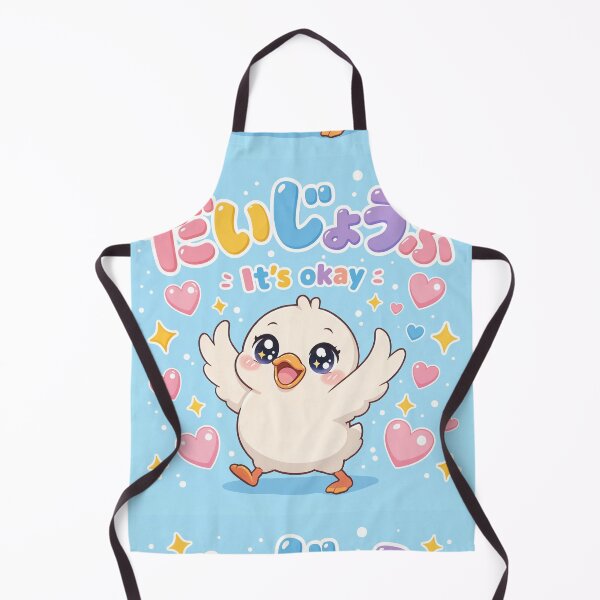 Item preview, Chibi cute duck Japanese 'it's okay' design cute kawaii designed and sold by Vintage Designs +.