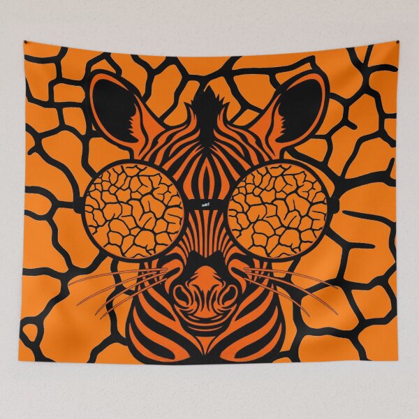 Artikelvorschau, Trippy Zebra – Psychedelische Tierkunst entworfen und verkauft von YOFANTZ!.