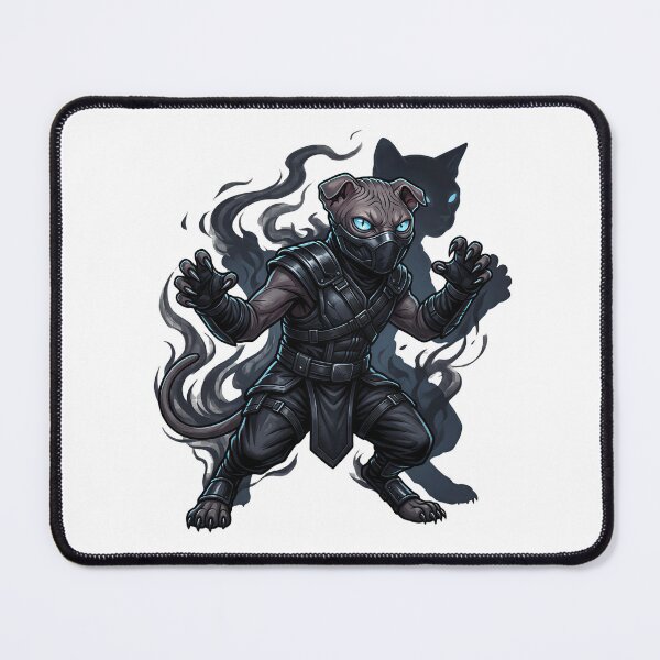 Item preview, Shadow Ninja Cat Warrior – Stealth Martial Arts Cat designed and sold by TOOBIC.