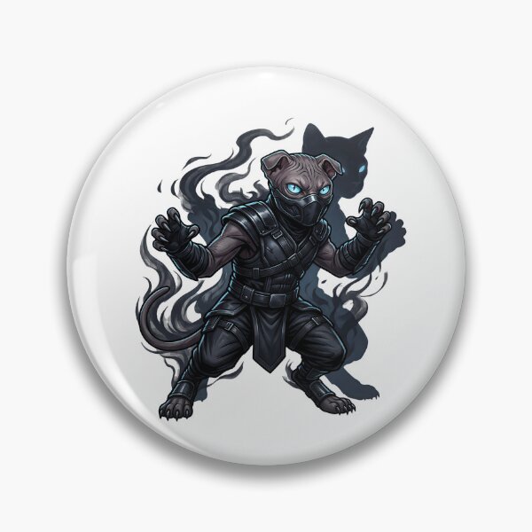 Item preview, Shadow Ninja Cat Warrior – Stealth Martial Arts Cat designed and sold by TOOBIC.