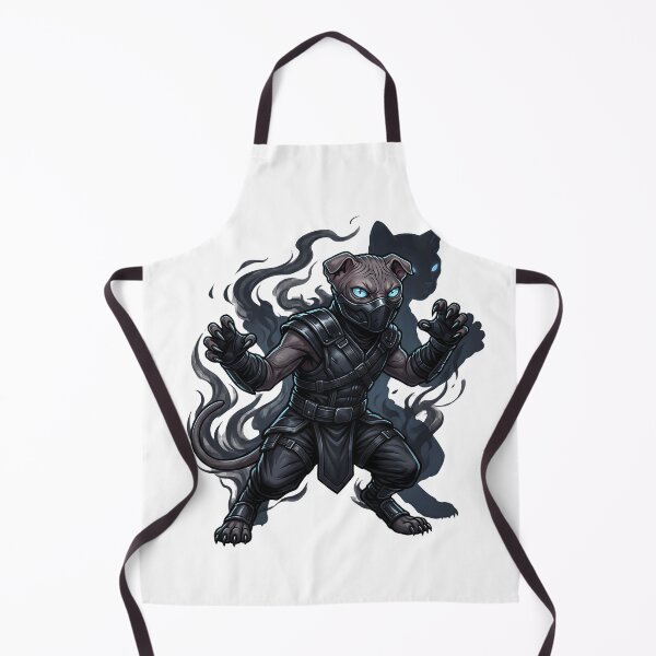 Item preview, Shadow Ninja Cat Warrior – Stealth Martial Arts Cat designed and sold by TOOBIC.