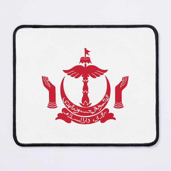 Item preview, Brunei National BN Flag Emblem designed and sold by shitpostee.