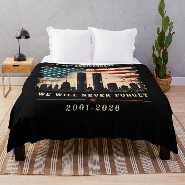 Item preview, 25th Anniversary September 11 2001 Memorial USA Flag designed and sold by AsiaStokes.