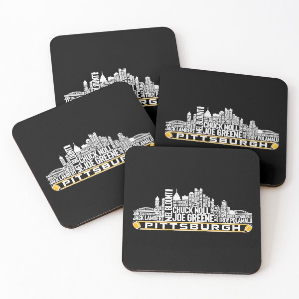 Item preview, Pittsburgh Football Legends Skyline Heritage Graphic designed and sold by MrDonald75366.