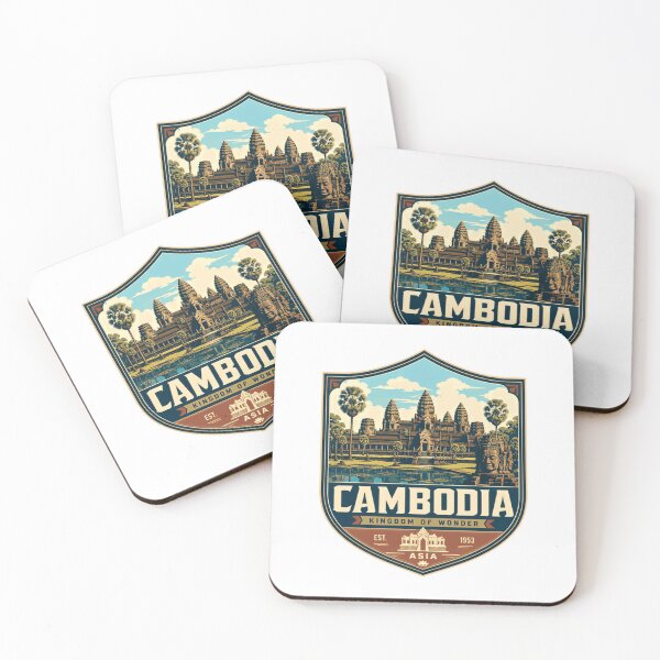 Item preview, Cambodia Kingdom Of Wonder Asia Travel Souvenir Vacation Destination designed and sold by Star3NowForMe.