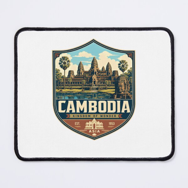 Item preview, Cambodia Kingdom Of Wonder Asia Travel Souvenir Vacation Destination designed and sold by Star3NowForMe.