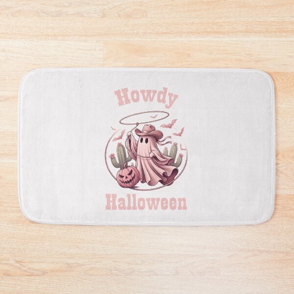 Item preview, Pinkoween Howdy Halloween Cowboy Ghost & Lasso designed and sold by MythicCotton.