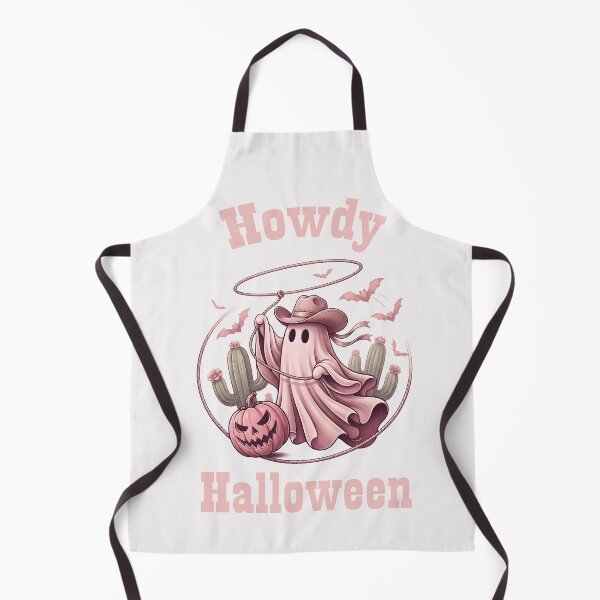Item preview, Pinkoween Howdy Halloween Cowboy Ghost & Lasso designed and sold by MythicCotton.