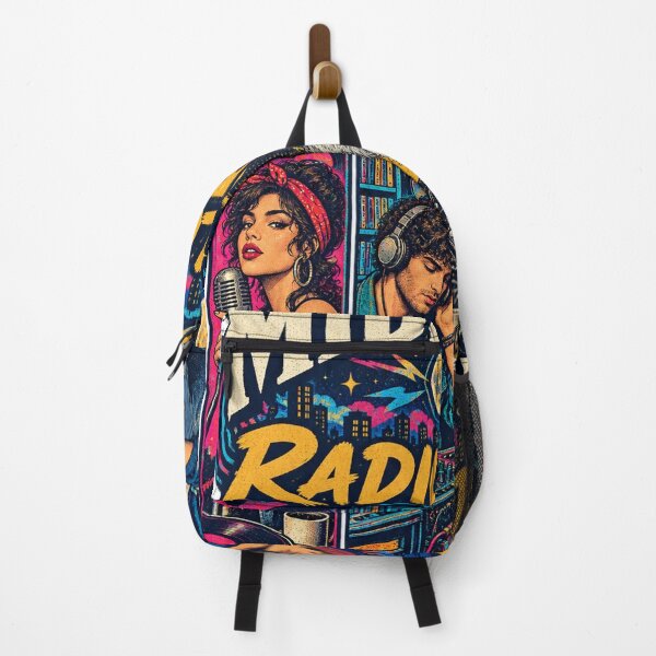 Item preview, Midnight Radio Club — Vintage 80s DJ Pop Art designed and sold by GSideArtStore.