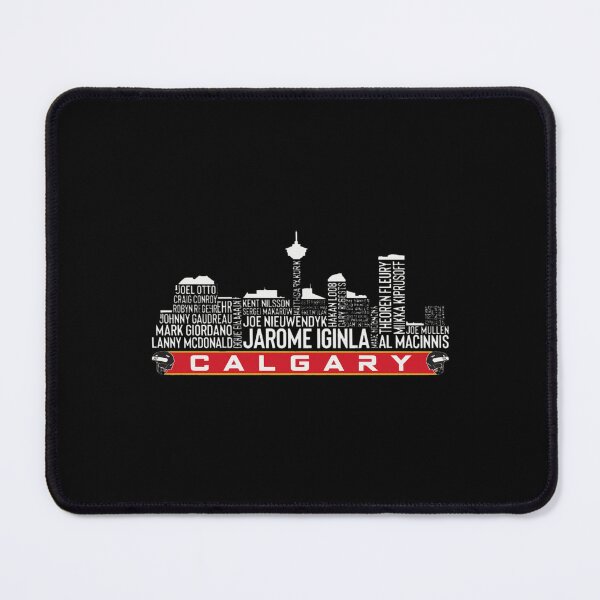 Item preview, Calgary Hockey Legends Skyline Graphic designed and sold by DezeraeZa.