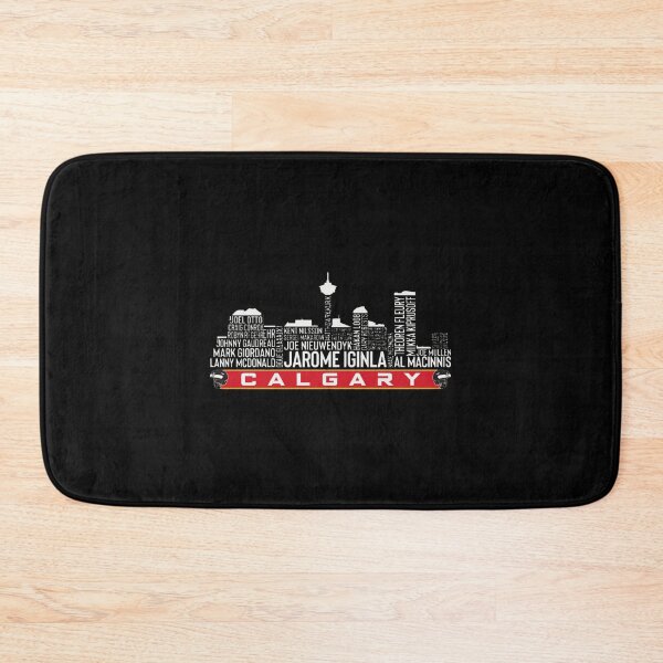 Item preview, Calgary Hockey Legends Skyline Graphic designed and sold by DezeraeZa.