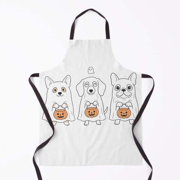 Item preview, Ghost Dog Cute Halloween Sheet Ghost Dog Breeds Corgi Frenchie Dachshund designed and sold by KreatoLab.