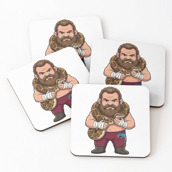 Item preview, Furious Jake The Snake Roberts Garden Gnome designed and sold by Bad-Decisions-Designs.