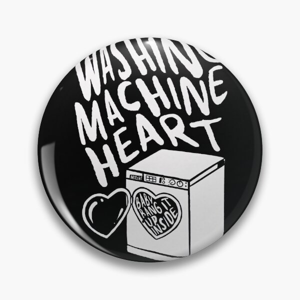 Item preview, Cute Washing Machine Retro Heart designed and sold by Brenza Boggart.