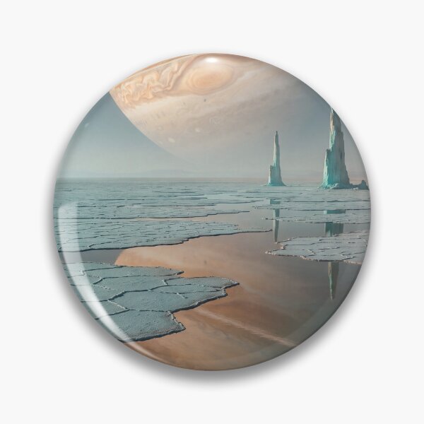 Item preview, Alien Salt Flats Giant Planet designed and sold by Islaelswhere.