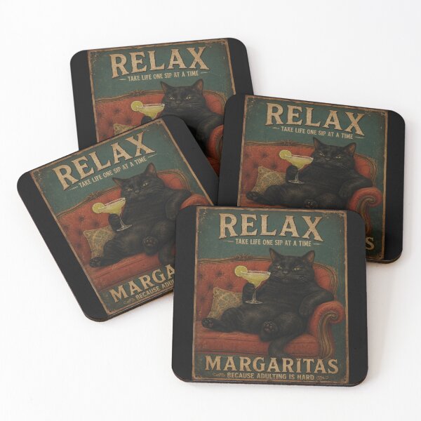 Item preview, Black Cat: Life is all about relaxation  designed and sold by Cat-loveparttime.