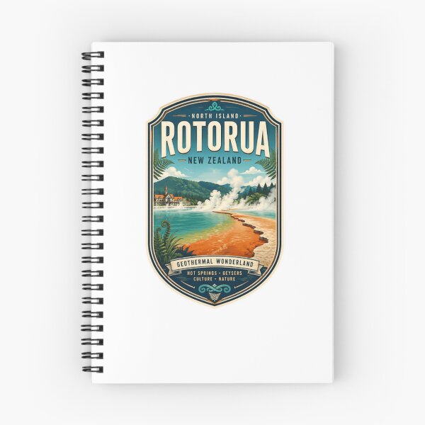 Item preview, North Island Rotorua New Zealand Geothermal Wonderland Hot Springs Geysers Culture Nature Travel Souvenir designed and sold by Star3NowForMe.