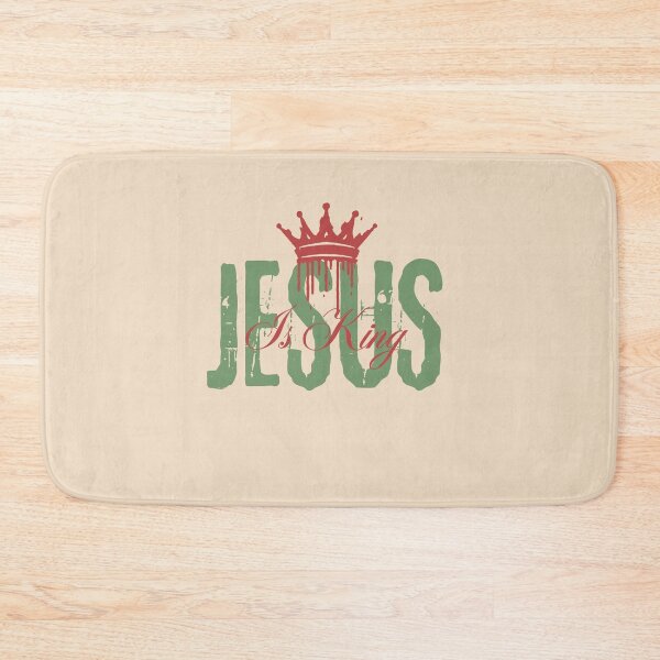 Item preview, Jesus Is King - Faith Episcopal Church  - Gifts For Couples - Cream designed and sold by Doiemacreations.