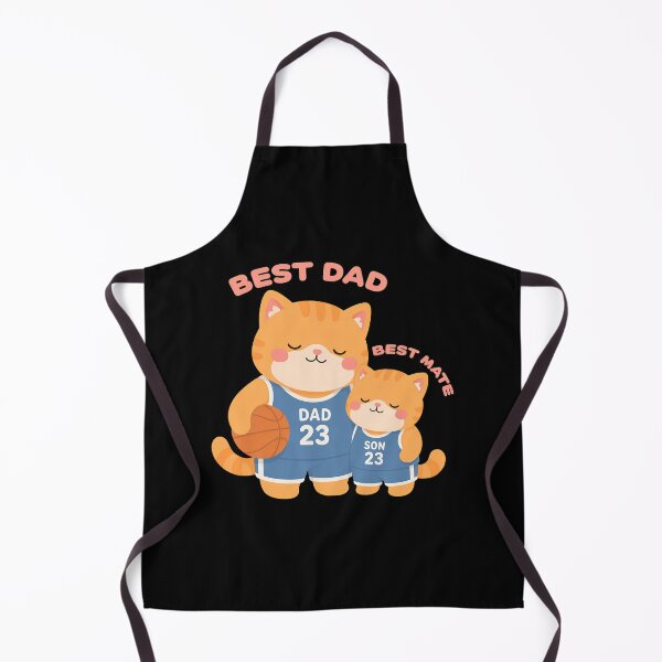 Item preview, El mejor papá, el mejor amigo, familia de gatos, diseño de baloncesto designed and sold by SoyLamderma.