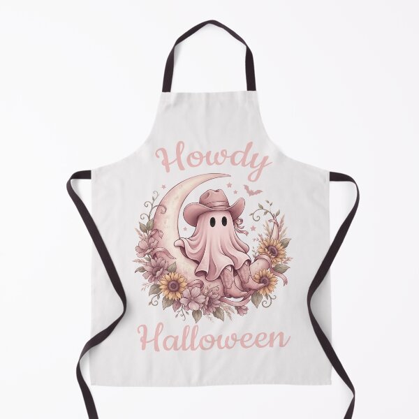 Artikelvorschau, Pinkoween Cowboy-Geist auf Blumenmond Hallo Halloween entworfen und verkauft von MythicCotton.