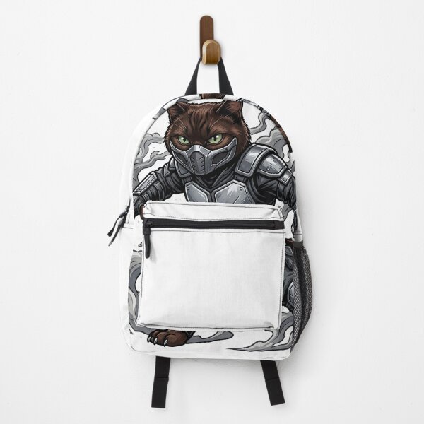 Item preview, Smoke Ninja Cat Warrior – Stealth Shadow Cat designed and sold by TOOBIC.