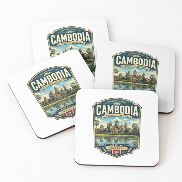 Item preview, Cambodia Angkor Wat Siem Reap Kingdom Of Wonder Kingdom Of Cambodia Travel Tourist Vacation Explorer designed and sold by Star3NowForMe.