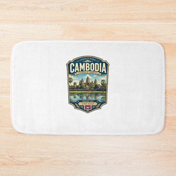 Item preview, Cambodia Angkor Wat Siem Reap Kingdom Of Wonder Kingdom Of Cambodia Travel Tourist Vacation Explorer designed and sold by Star3NowForMe.