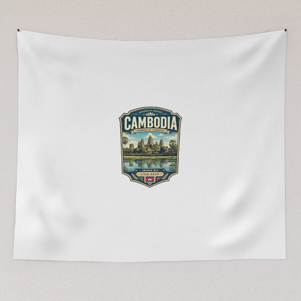 Item preview, Cambodia Angkor Wat Siem Reap Kingdom Of Wonder Kingdom Of Cambodia Travel Tourist Vacation Explorer designed and sold by Star3NowForMe.