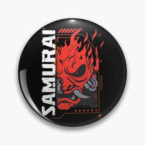 Item preview, Cyberpunk Oni Samurai Flame -82 designed and sold by Grandr96Ace.