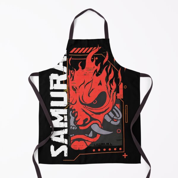 Item preview, Cyberpunk Oni Samurai Flame -82 designed and sold by Grandr96Ace.