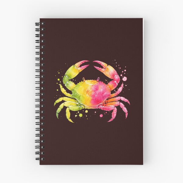 Item preview, Colorful crab in bright summer colors designed and sold by Kisho.