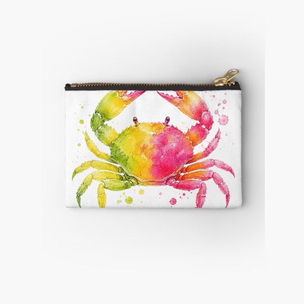 Item preview, Colorful crab in bright summer colors designed and sold by Kisho.