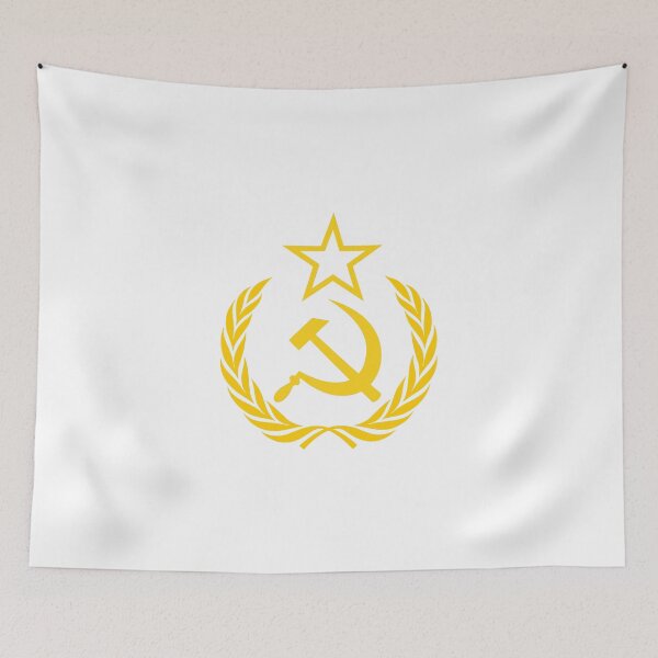 Aperçu de l'œuvre Emblème du drapeau national communiste créée et vendue par shitpostee.