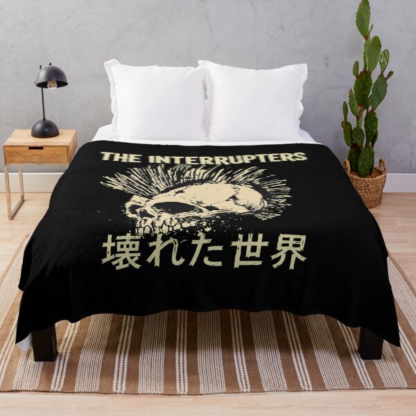 Item preview, The Interrupters Punk Skull Japanese Kanji -62 designed and sold by AmoreDesignAns.